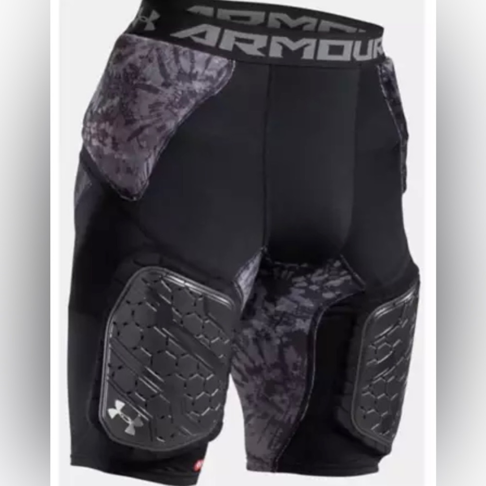 Youth Under Armour Game Day Pro Integrated 5-Pad Football Girdle